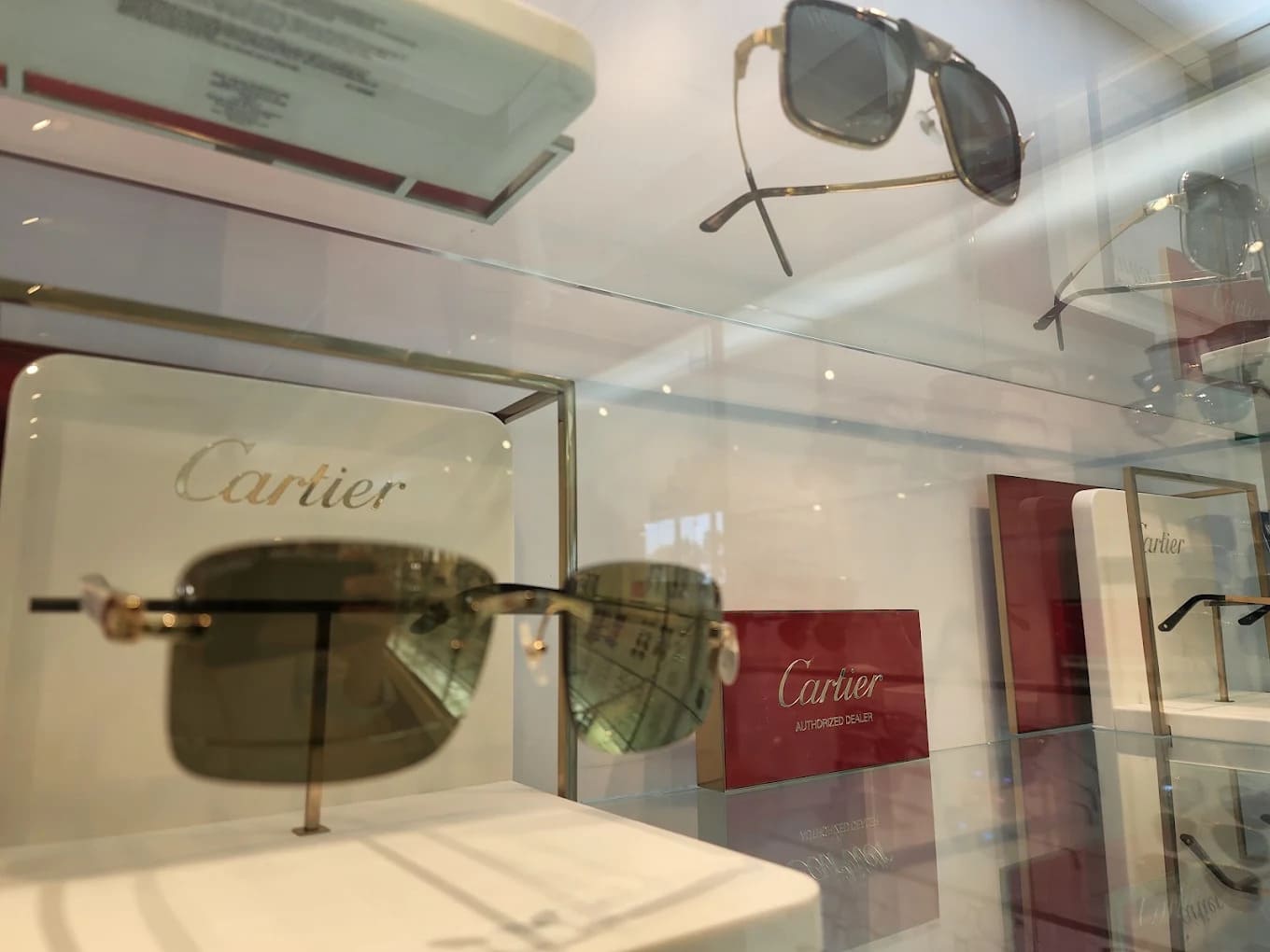 Cartier eyewear at Optical Zone Westminster