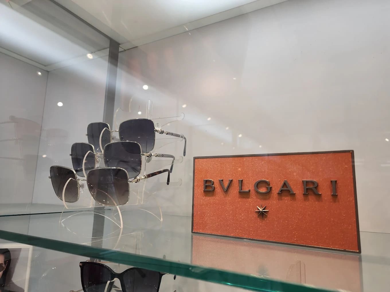 Bvlgari eyewear at Optical Zone Westminster