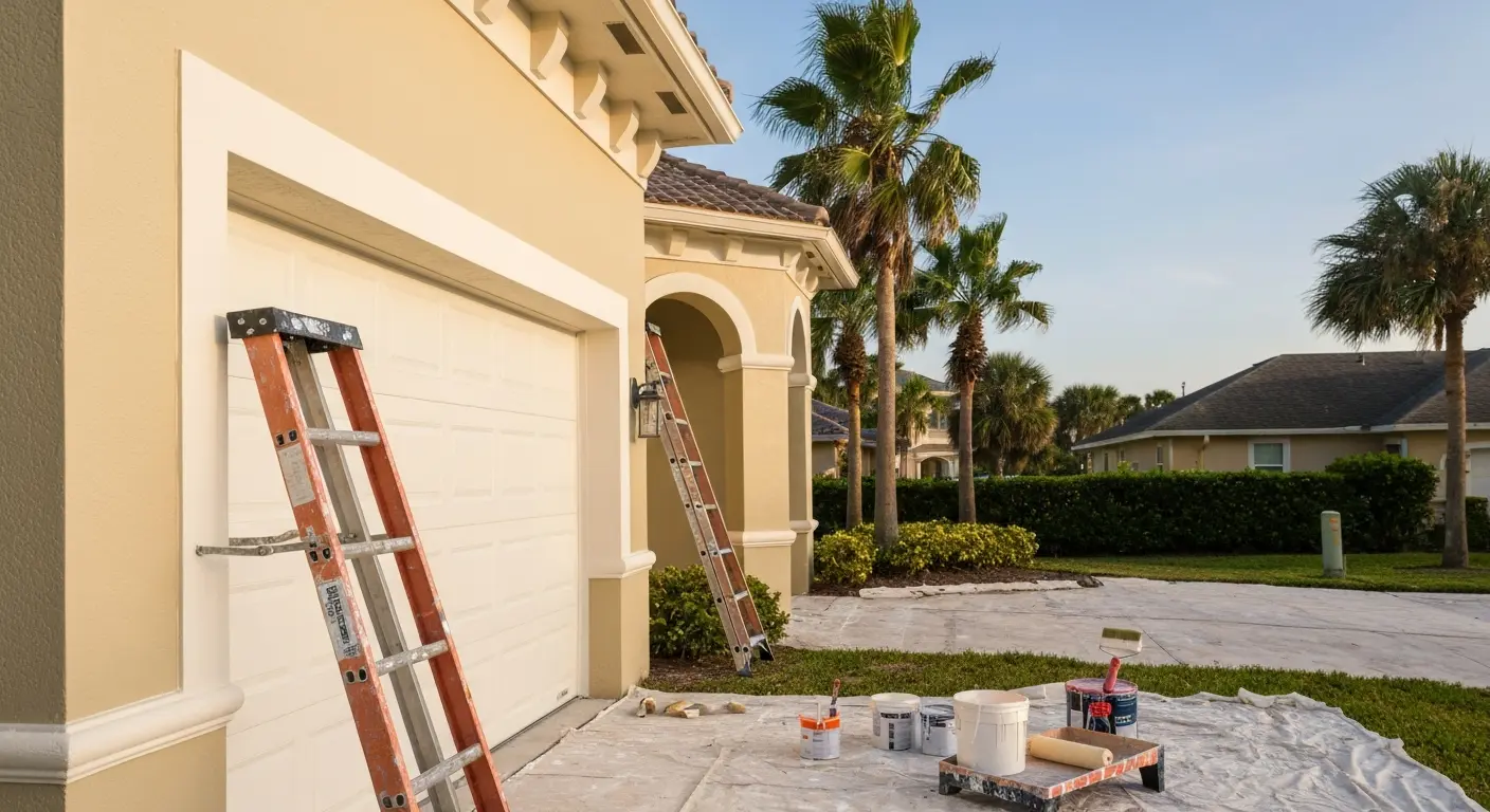 Exterior painting service