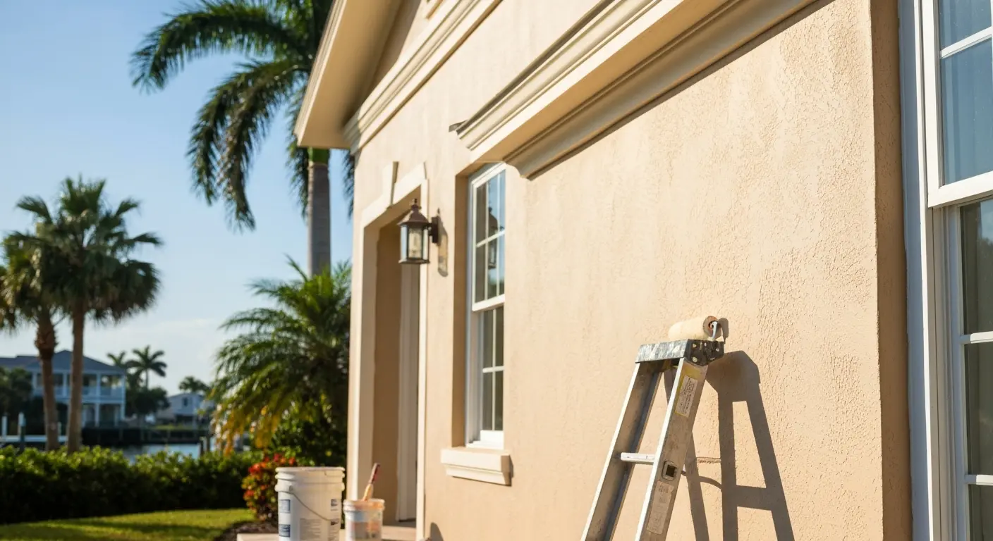 Exterior house painting