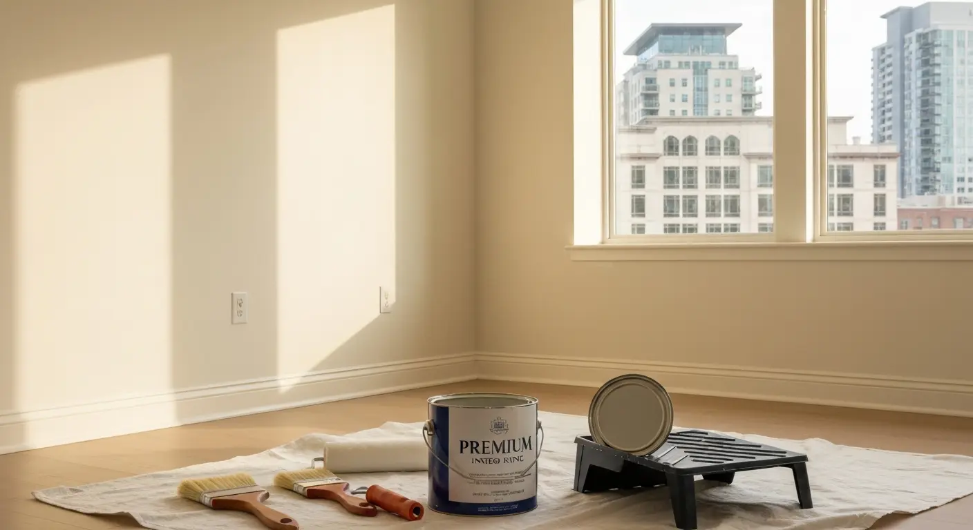 Interior painting project