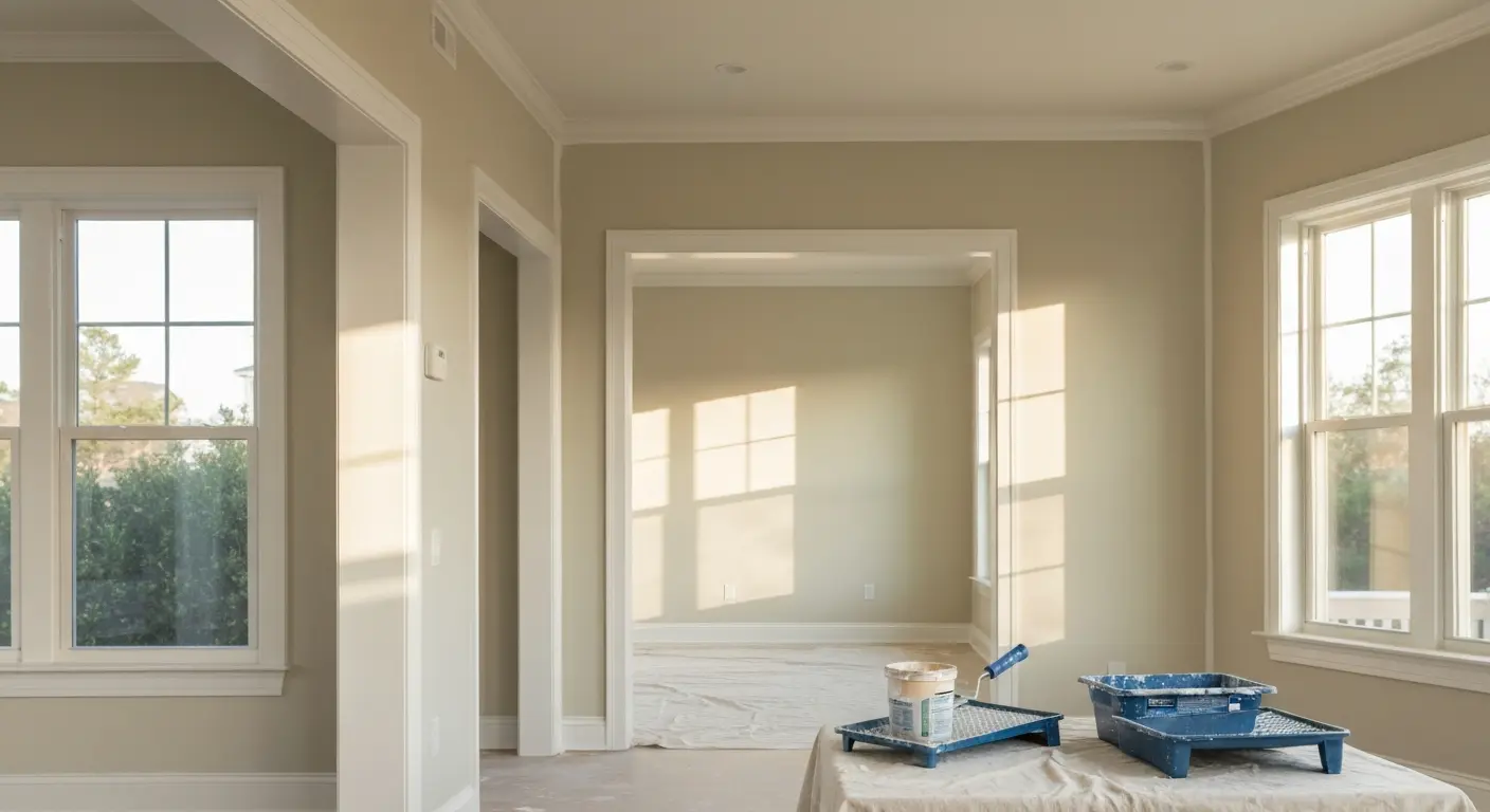 Interior painting project