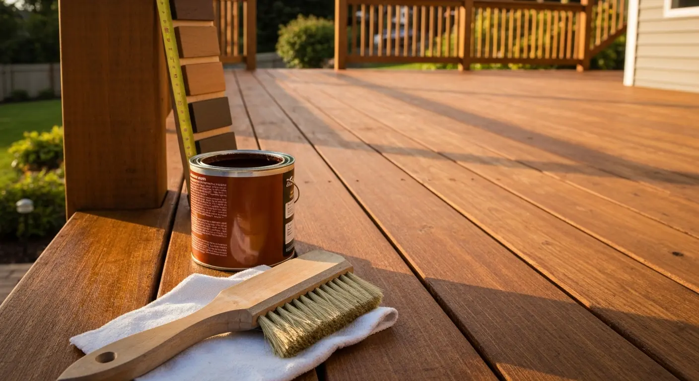 Staining and wood finishing