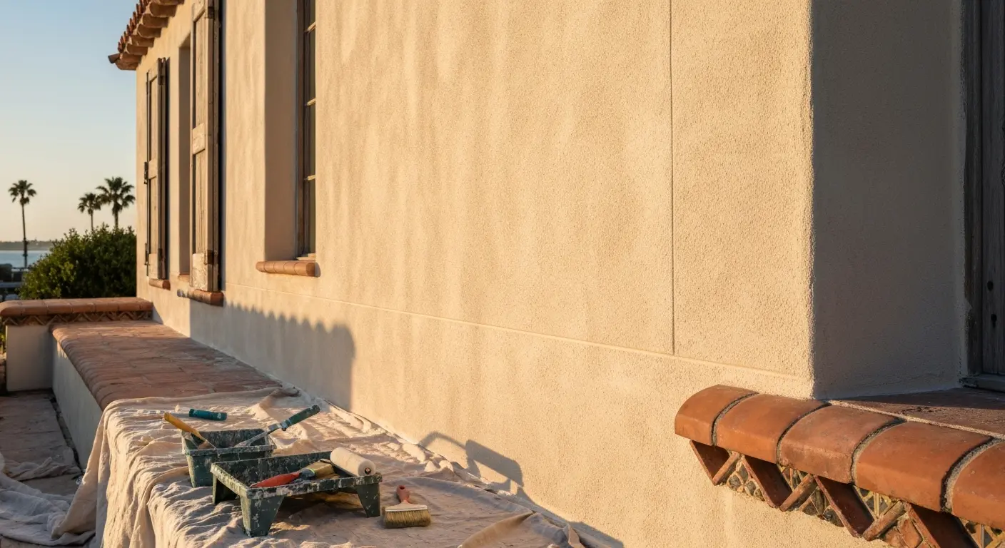 Exterior painting project