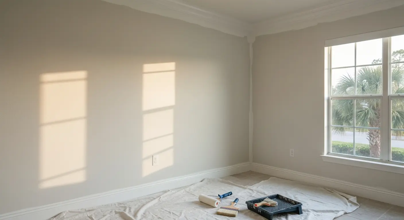 Interior painting in Seminole home