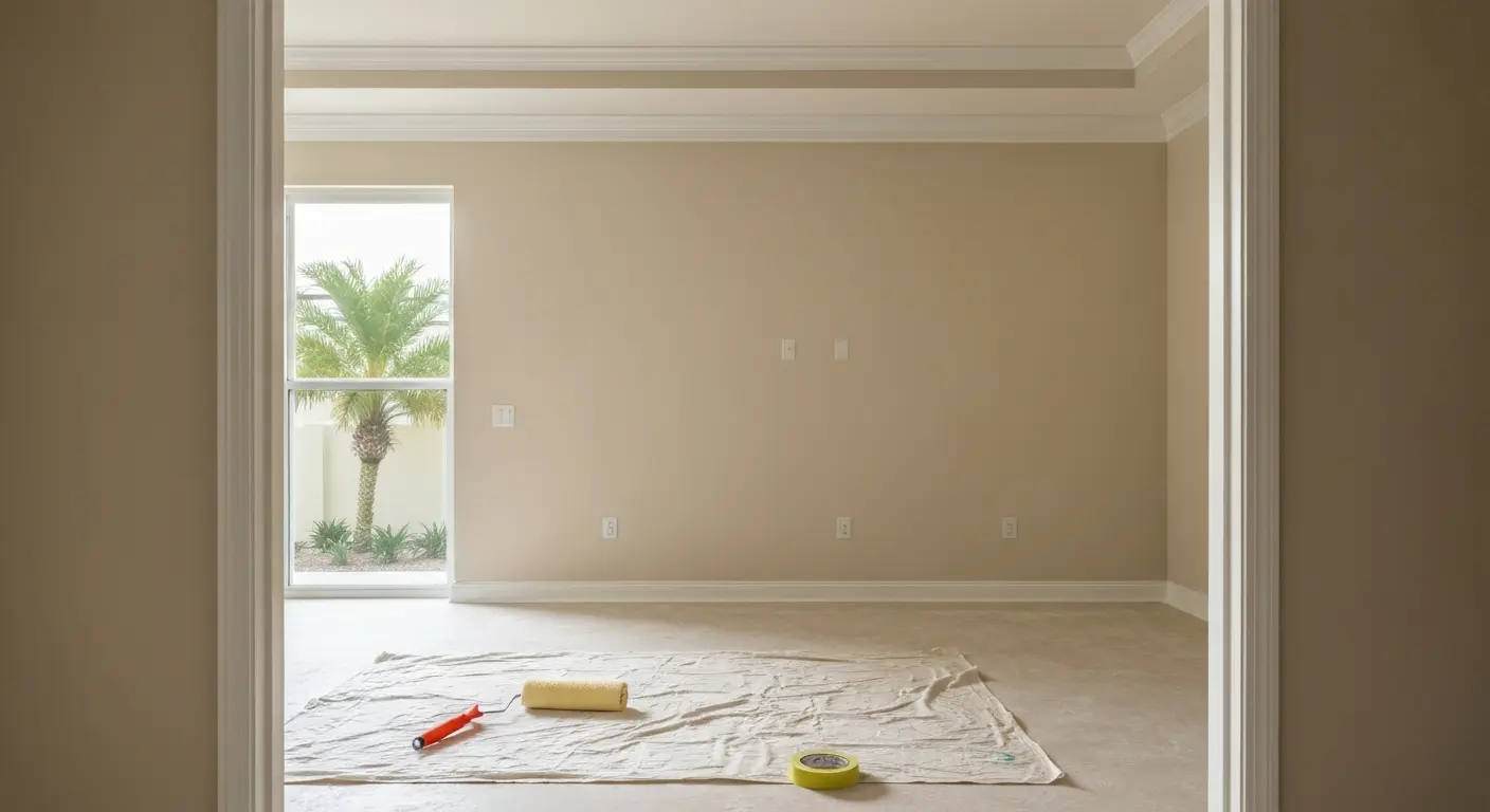 Interior painting project