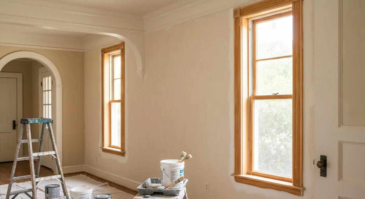 Interior painting in St. Pete Beach home