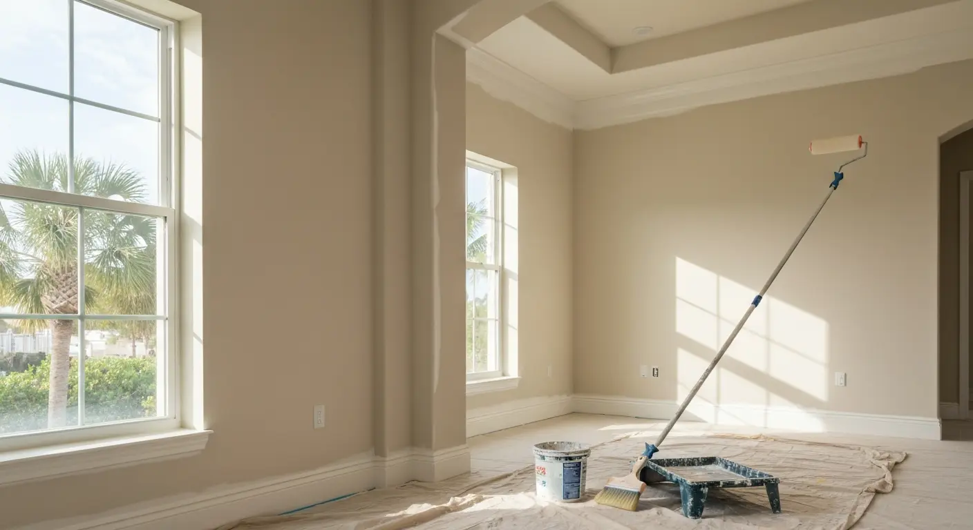 Interior painting project