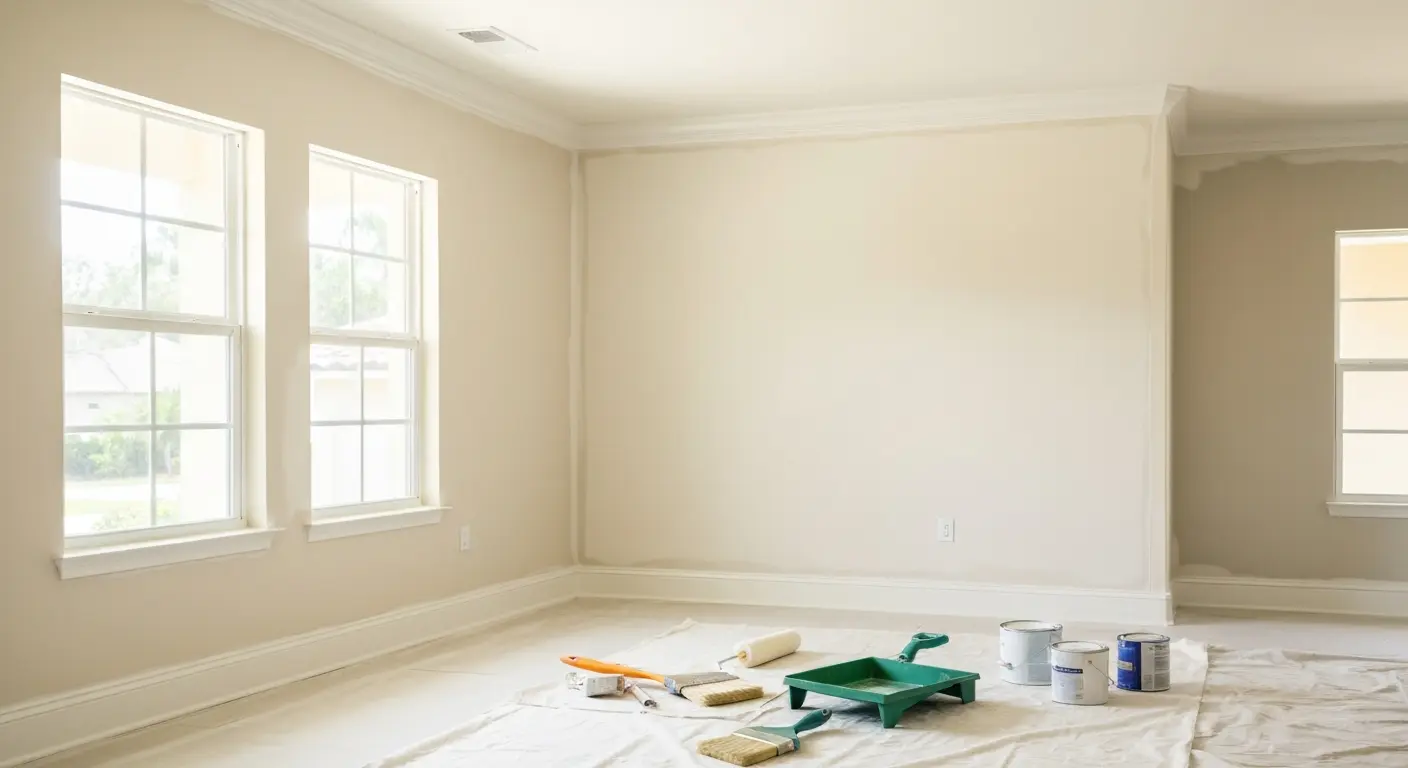 Interior room painting