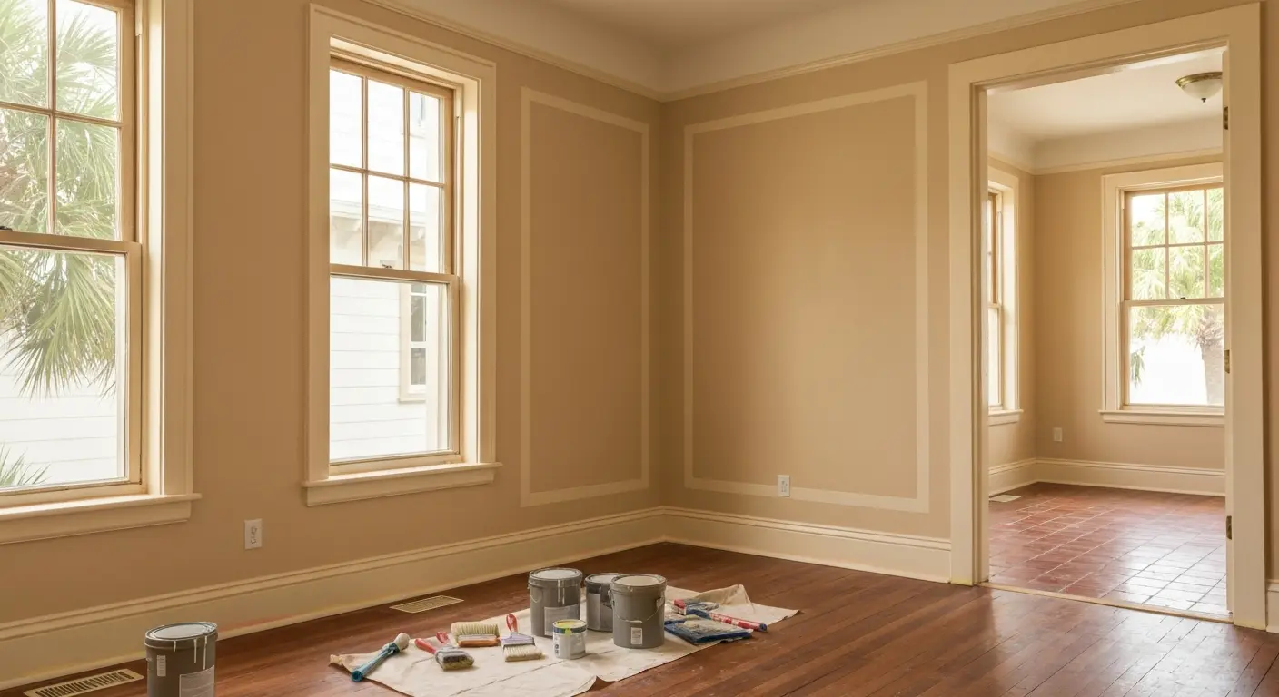 Interior painting project