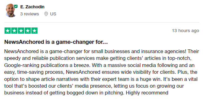 Trustpilot review 3