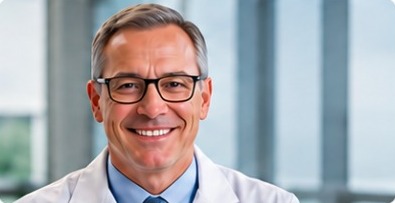 Dr. G. K., smiling homeowner