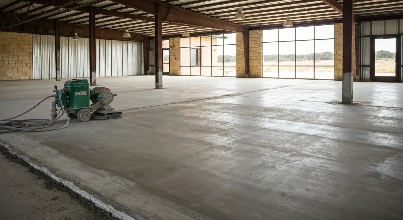 Commercial concrete work