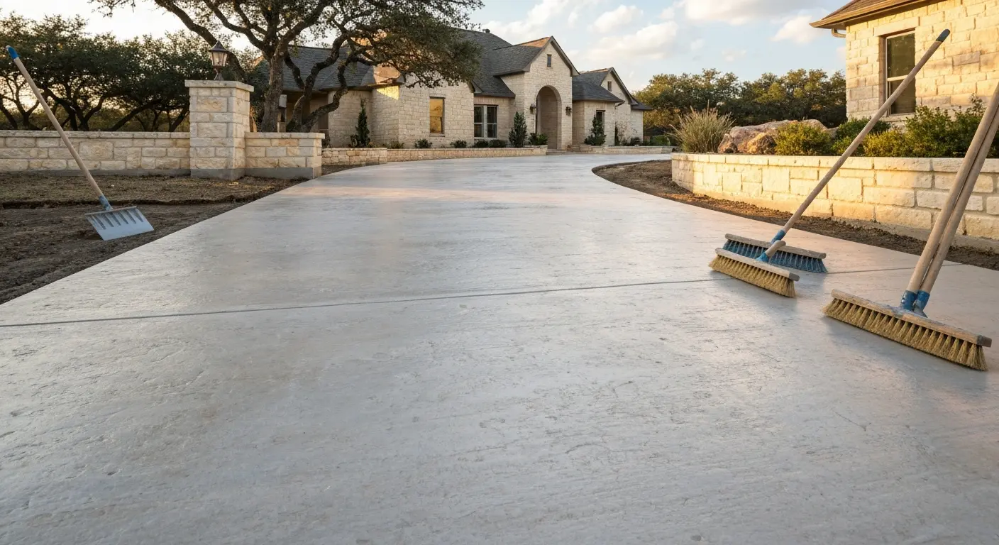 Driveway installation