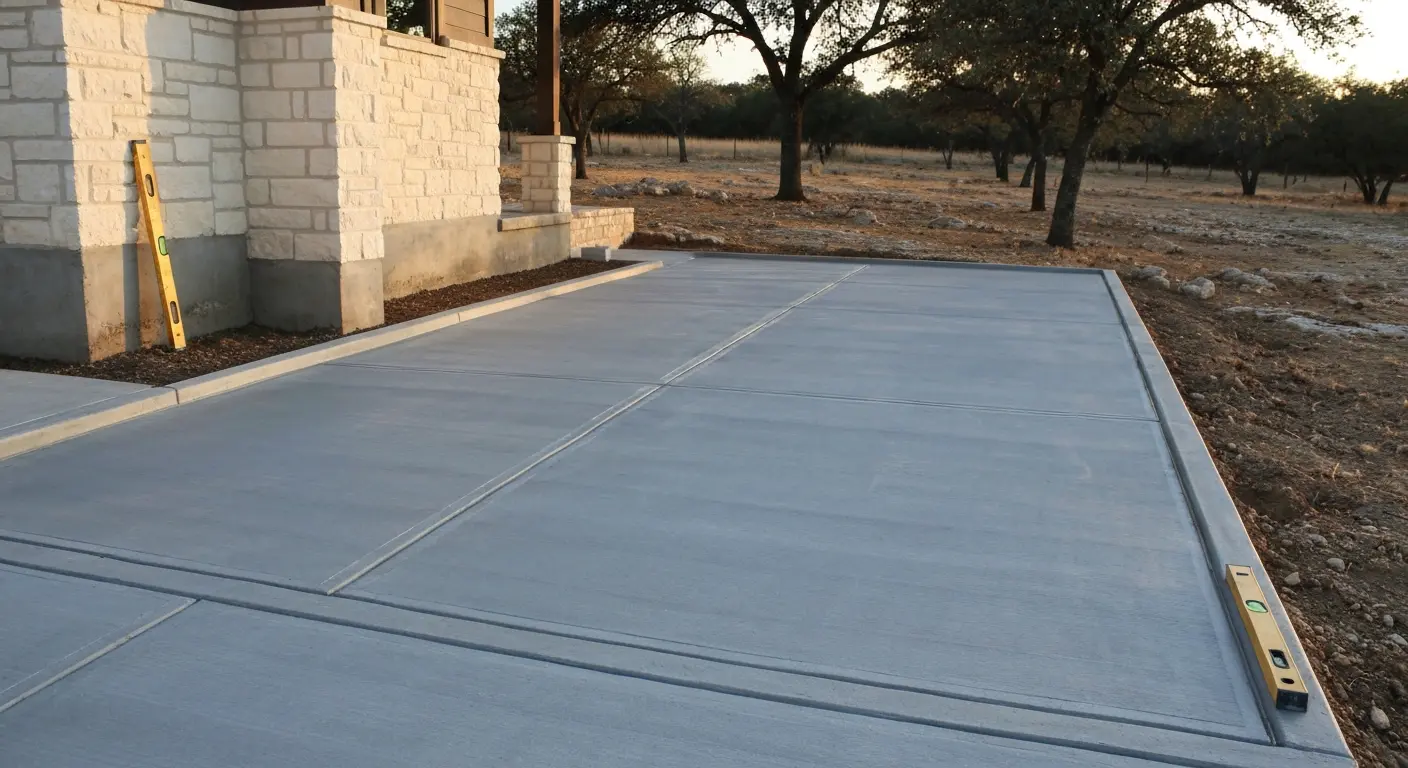 Residential concrete work