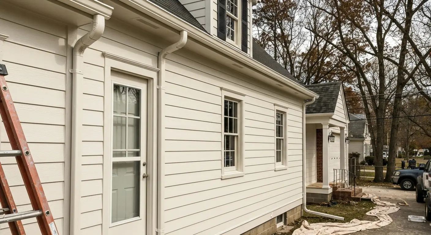 Full exterior repainting project
