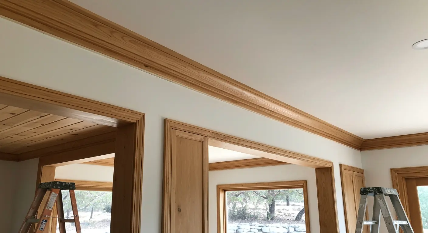 Ceiling and trim painting