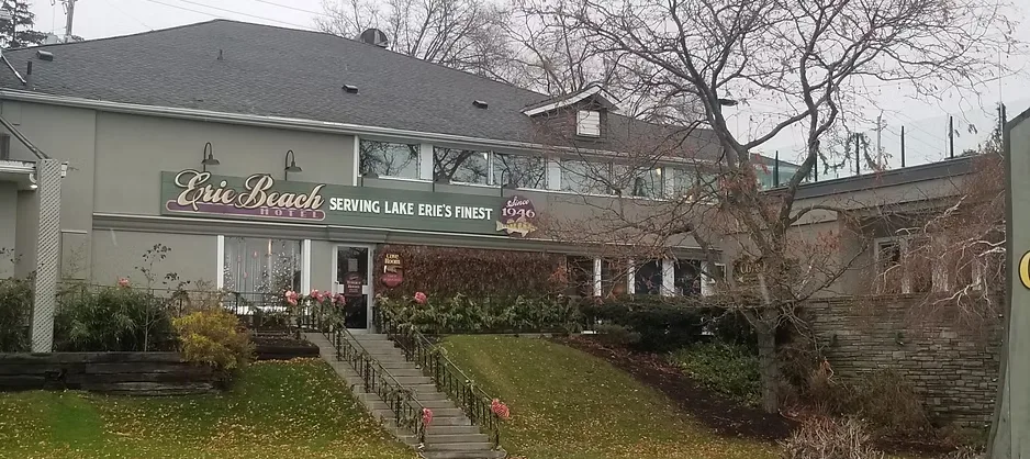 Commercial stucco — Port Dover hospitality property