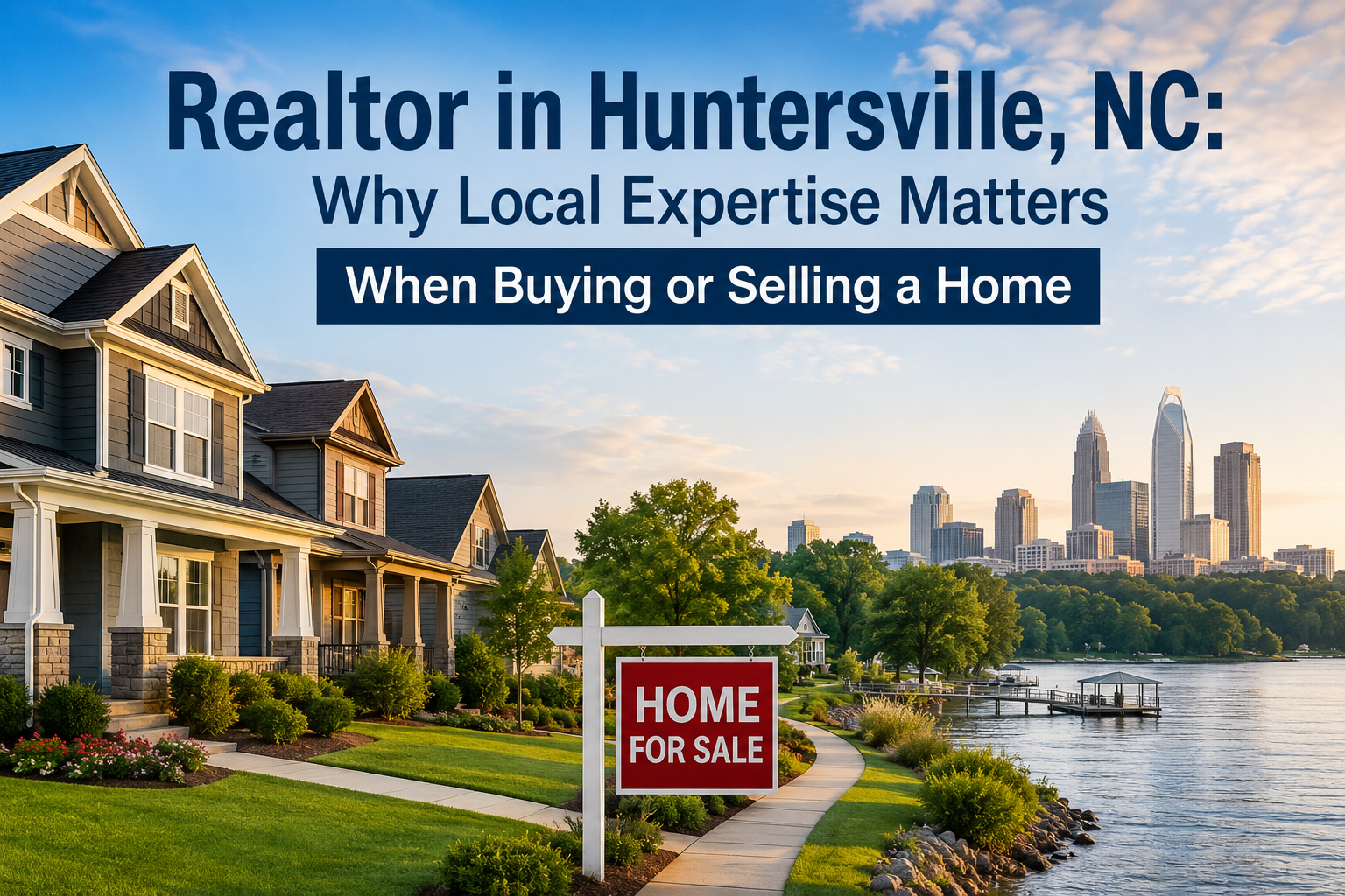 Realtor in Huntersville, NC: Why Local Expertise Matters When Buying or Selling a Home