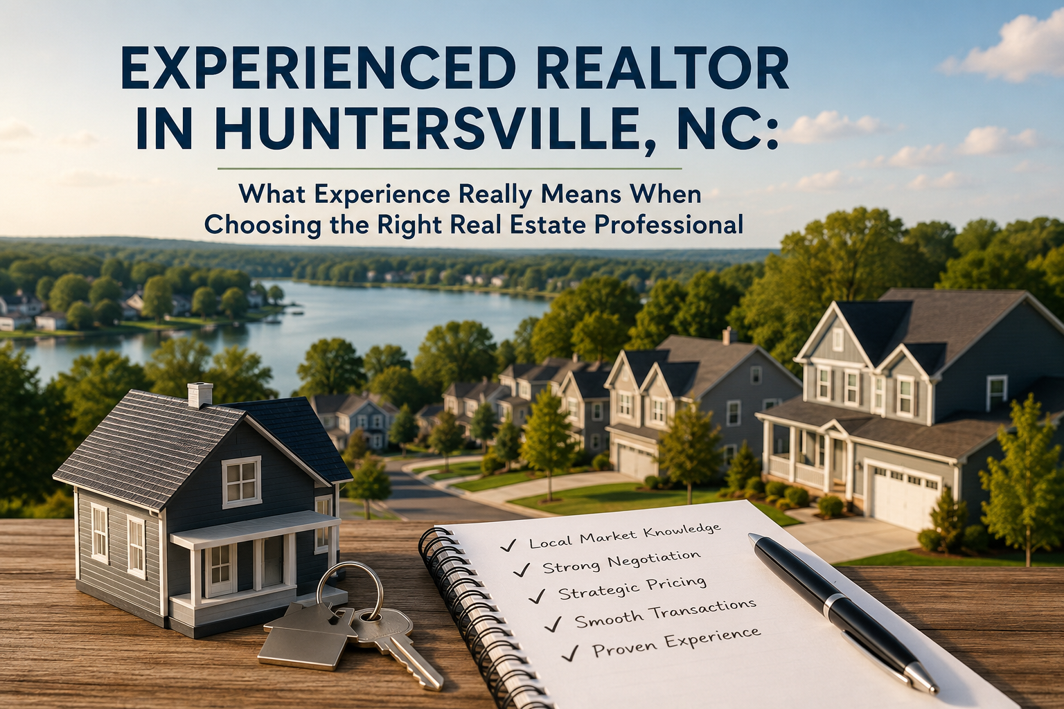 Experienced Realtor in Huntersville, NC: What Experience Really Means When Choosing the Right Real Estate Professional