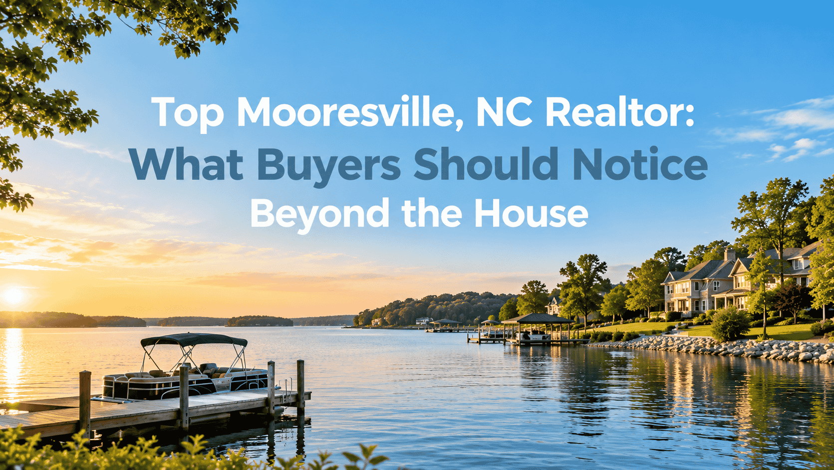 Top Mooresville, NC Realtor: What Buyers Should Notice Beyond the House
