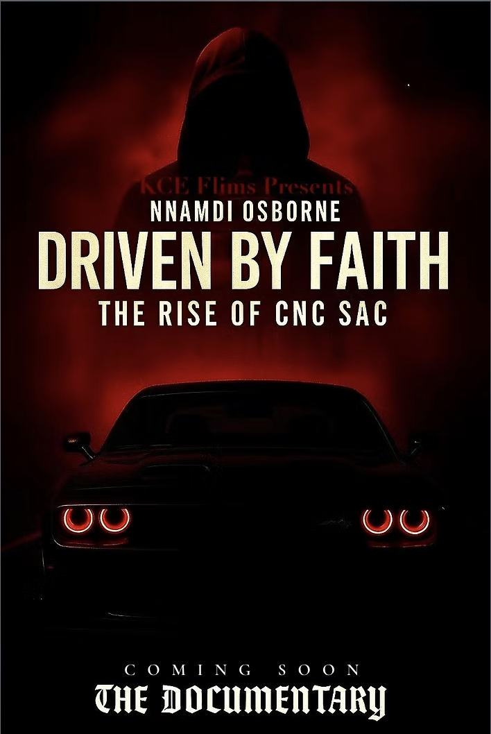 Poster for the documentary Driven By Faith