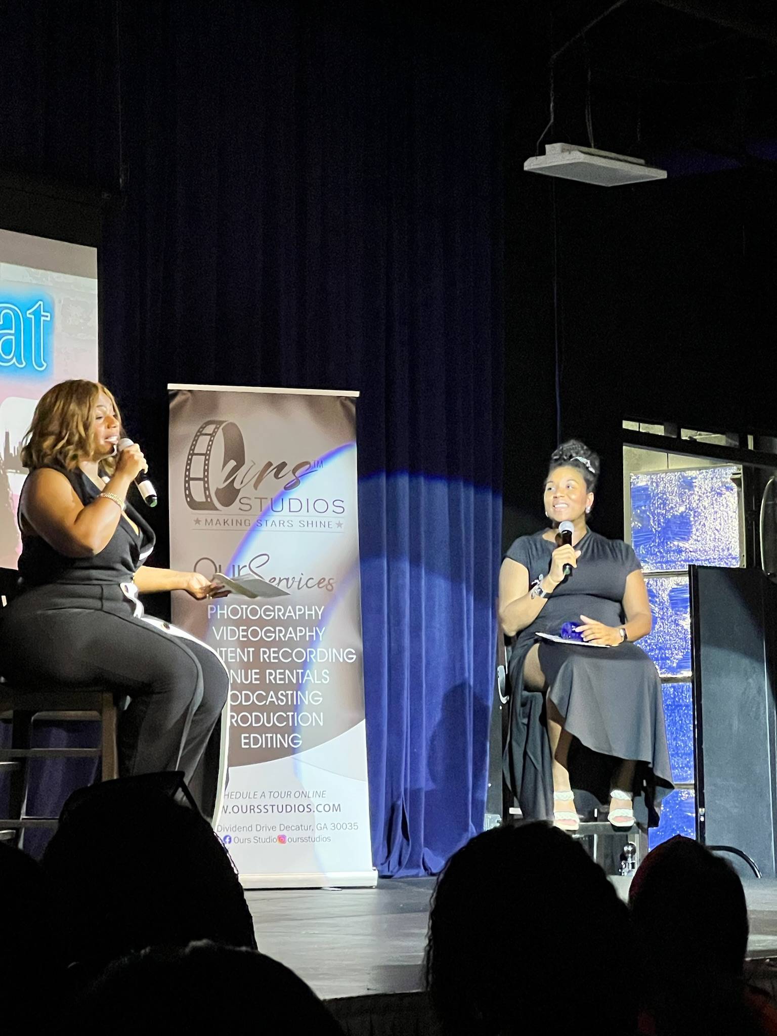 Rhavynn at work in casting