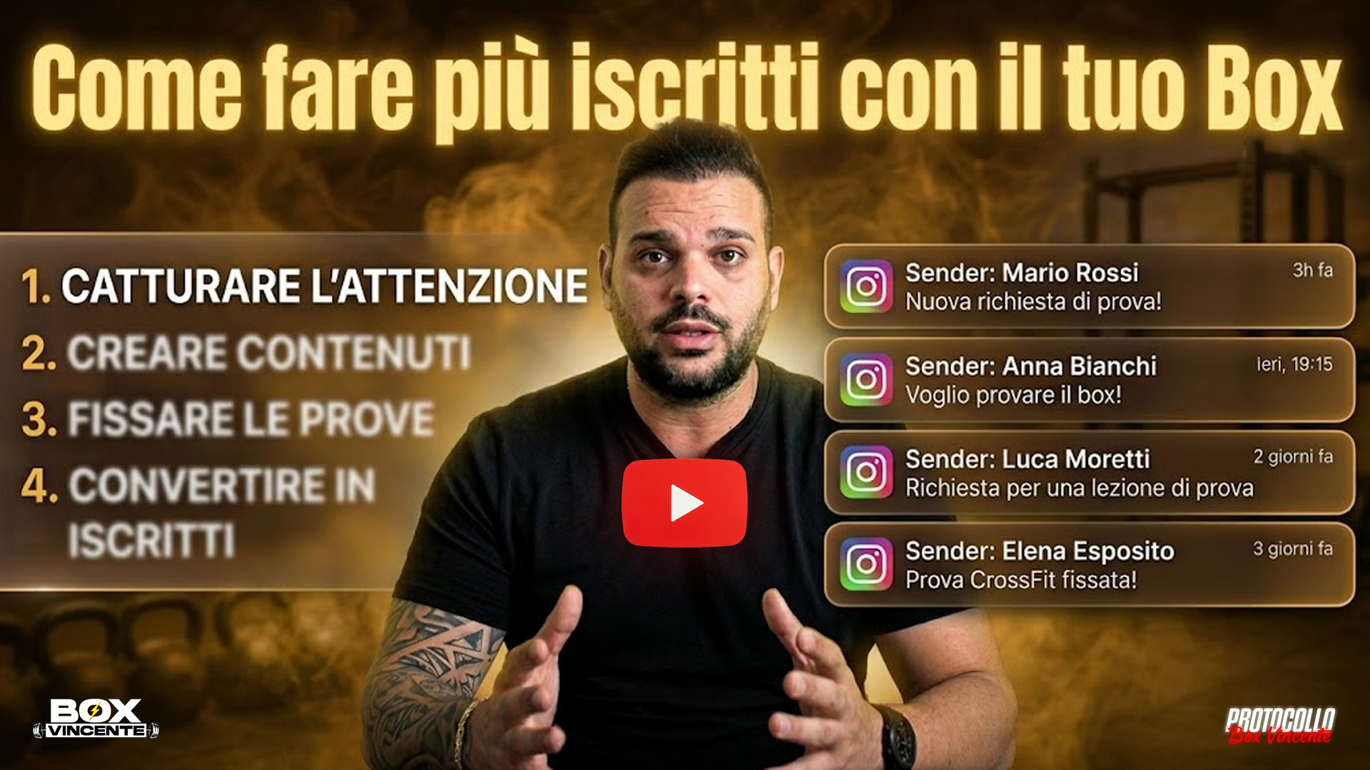 Il sistema Box Vincente — guarda il video
