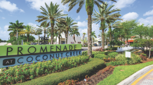 Promenade at Coconut Creek entrance sign, Coconut Creek, FL