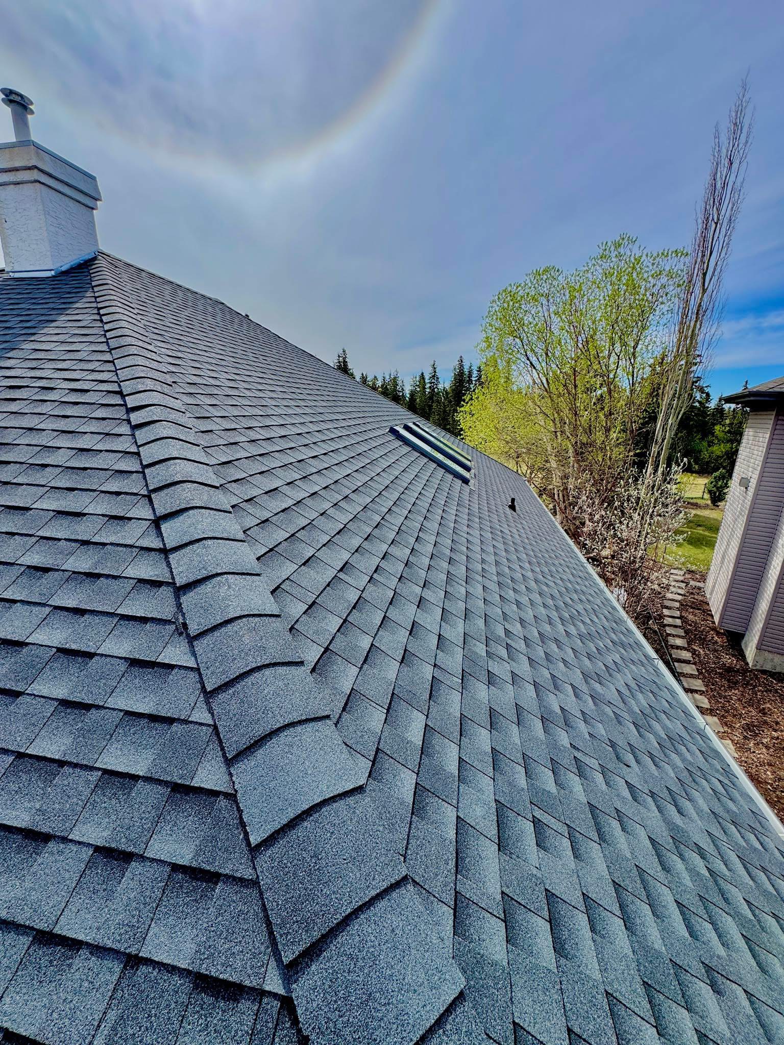 Roofing process stage: Assessment