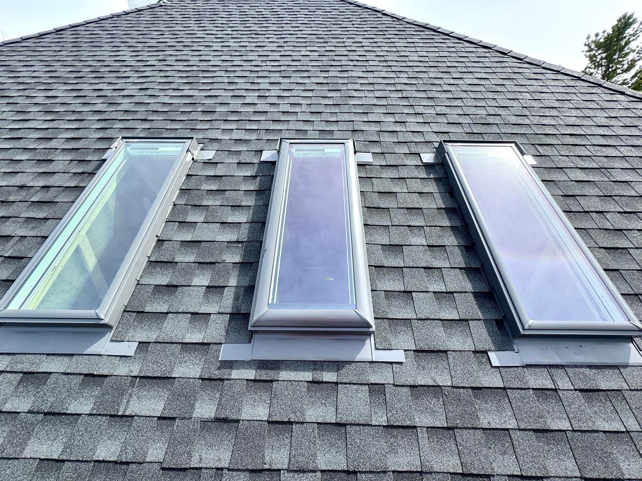 Residential roofing work by Clarke's Roofing & Repairs in Edmonton