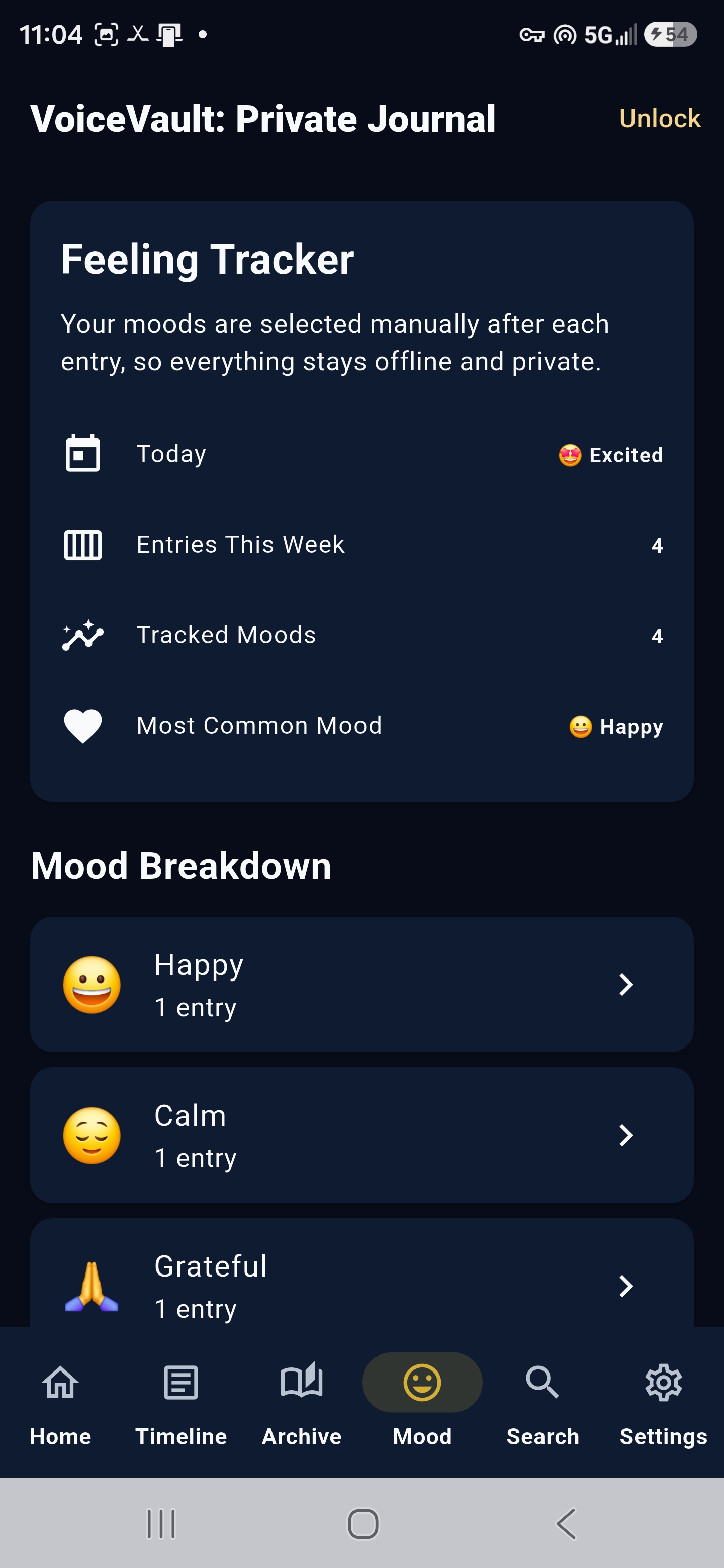 VoiceVault screenshot - Premium Features