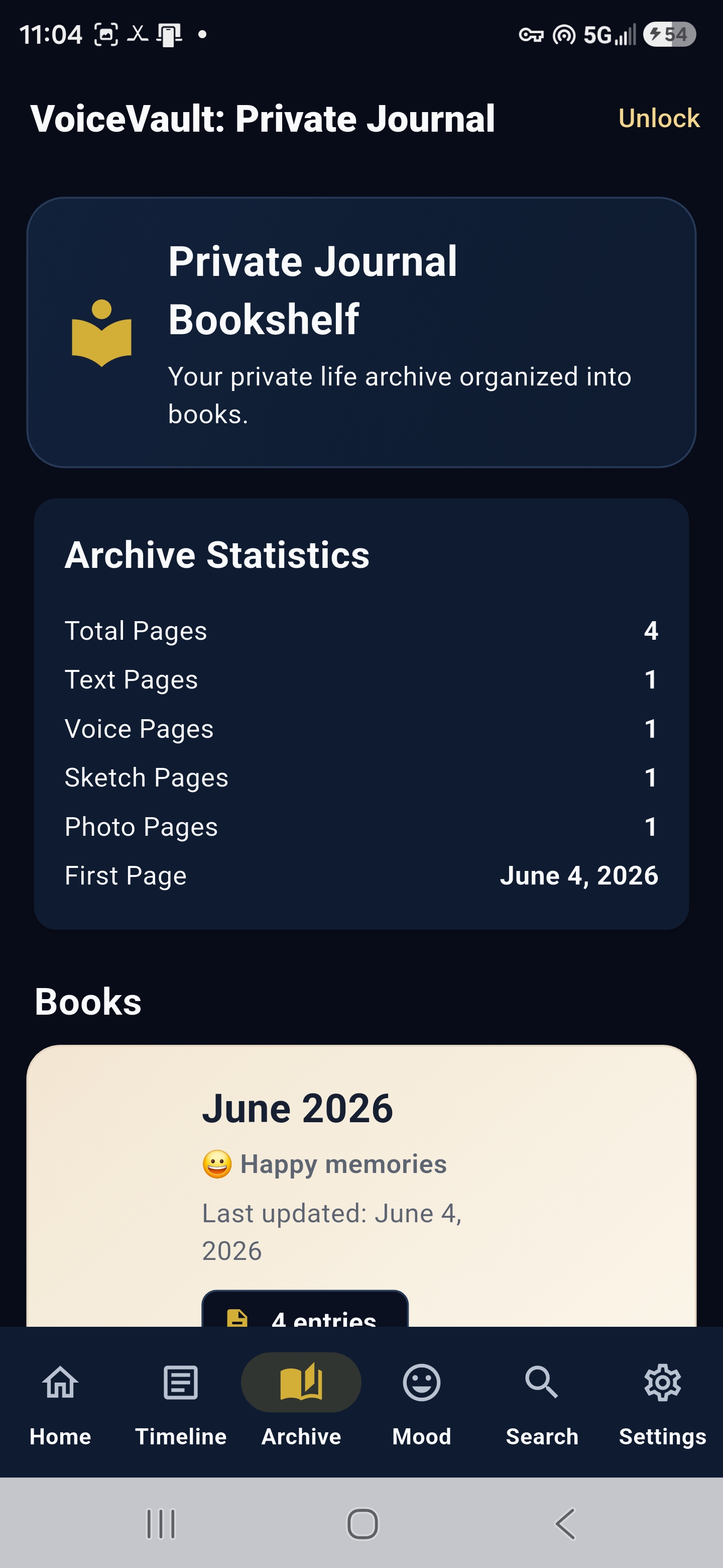 VoiceVault screenshot - Organize Your Life