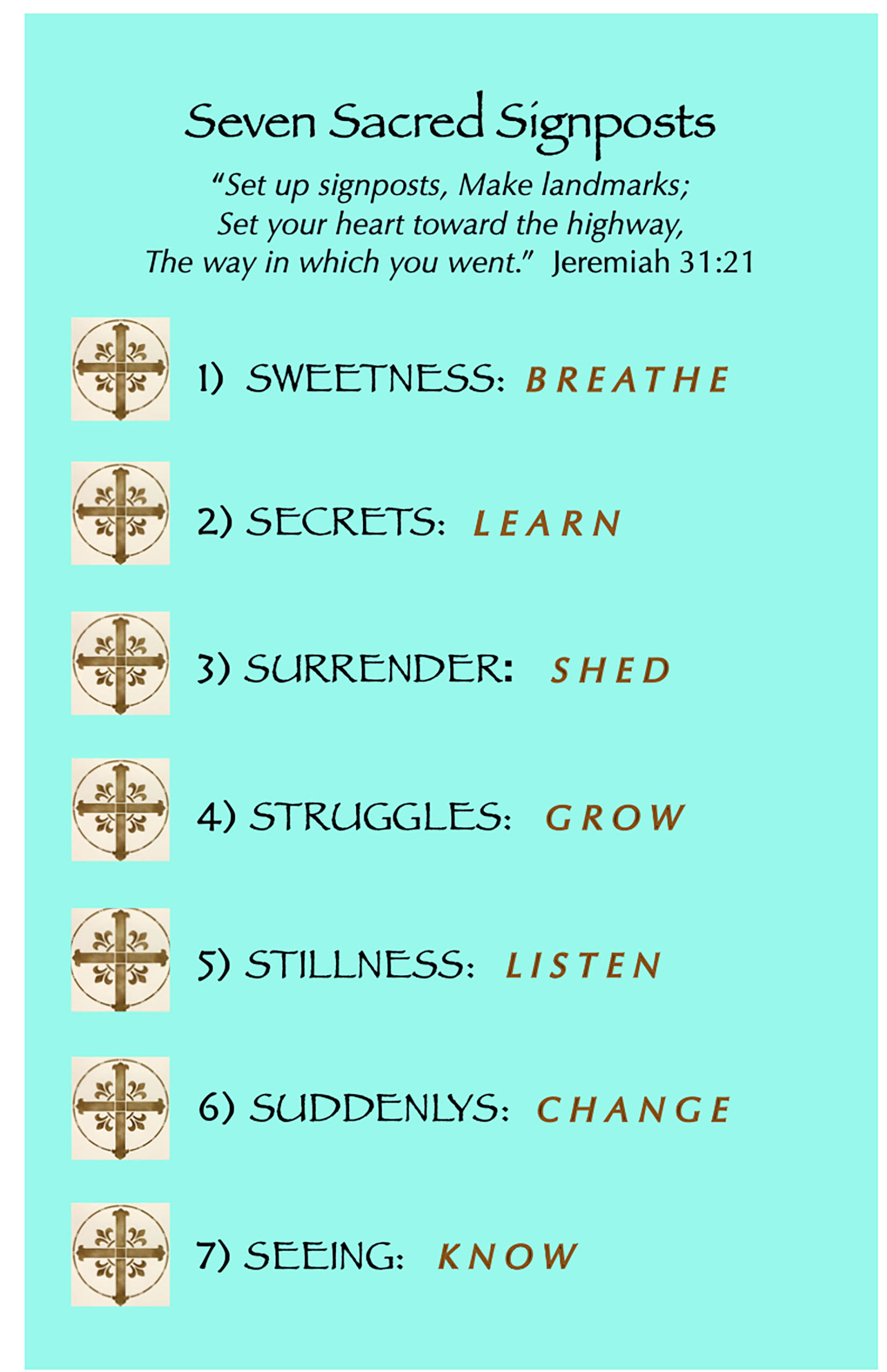 The Seven Sacred Signposts