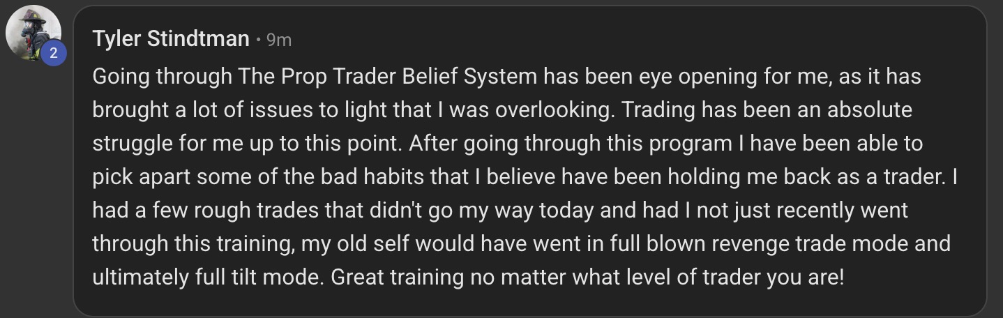 Tyler Stindtman testimonial