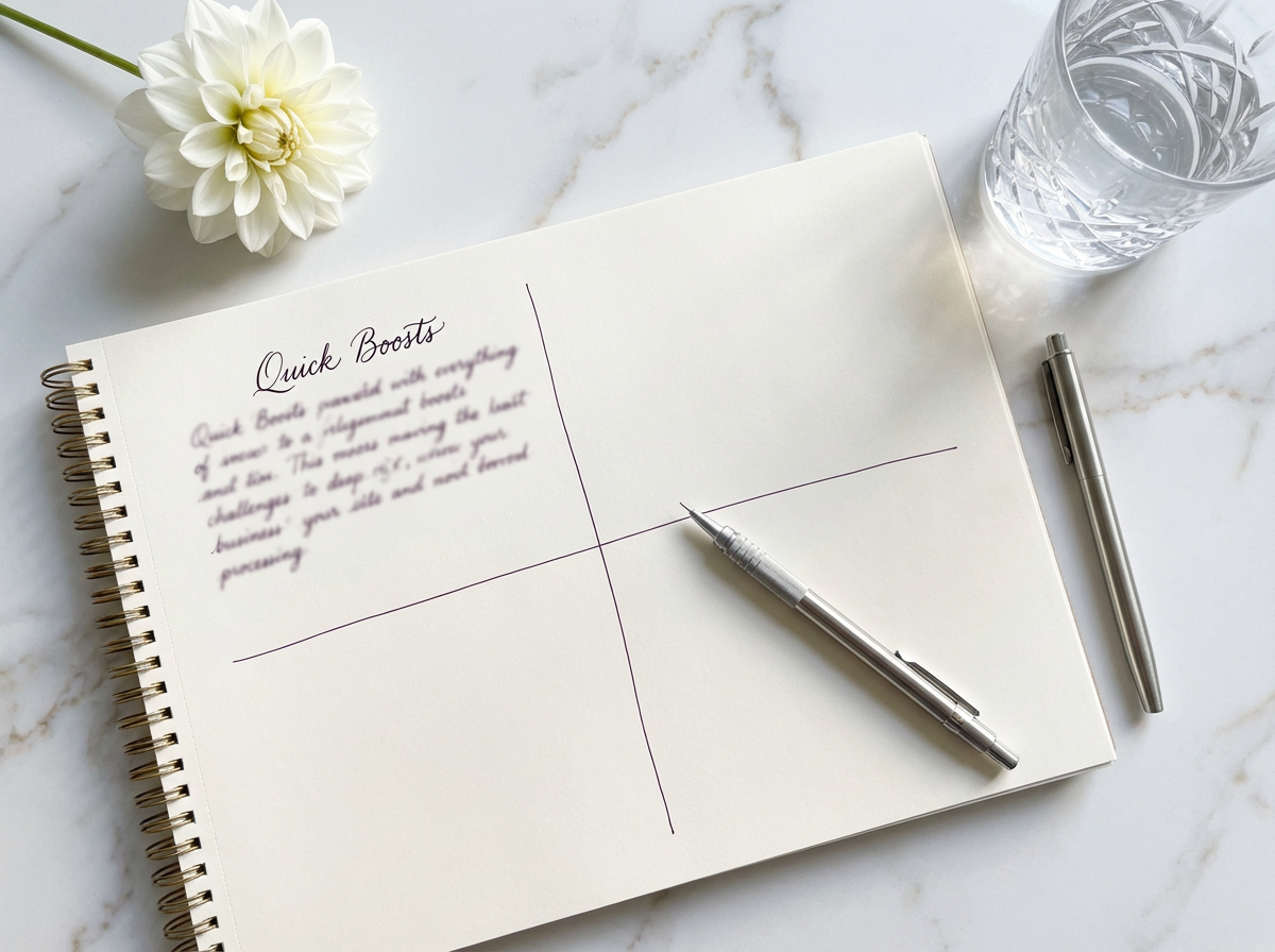 The Clarity Matrix — one quadrant at a time