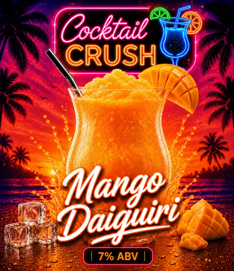 Mango Daiquiri Cocktail Slush