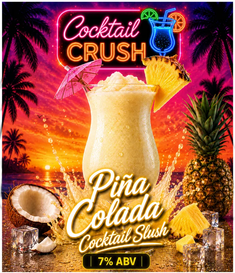 Piña Colada Cocktail Slush