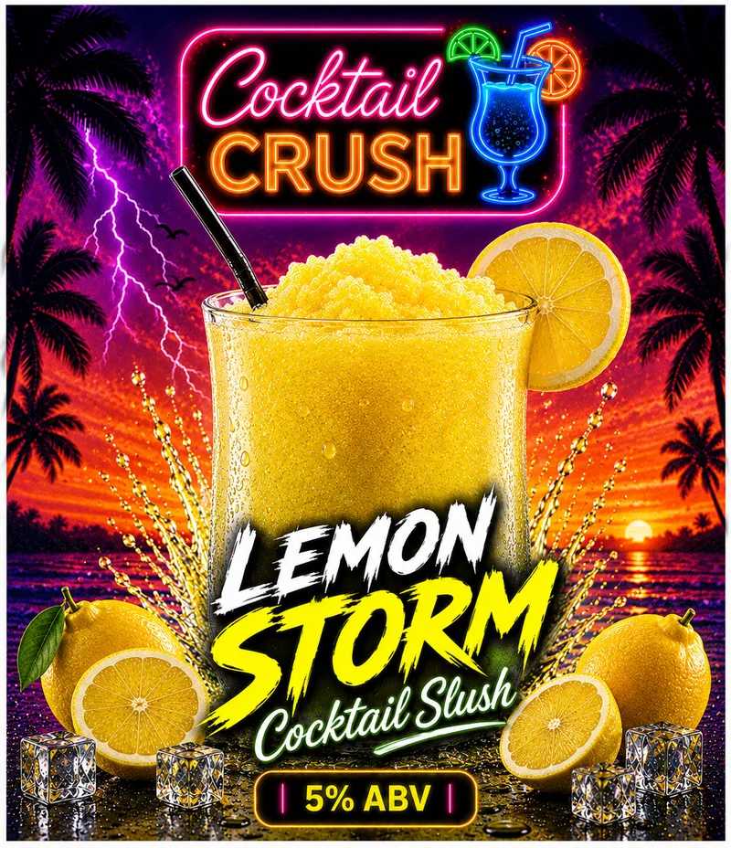 Lemon Storm Cocktail Slush