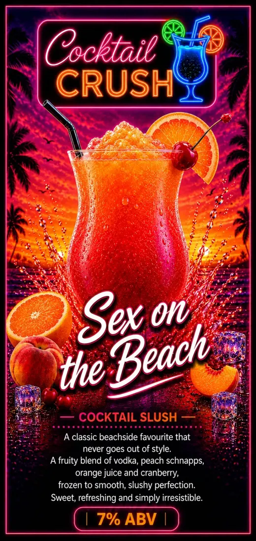 Sex on the Beach DL table card