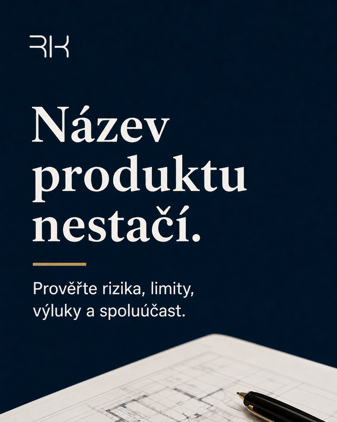 Kontrola rizik, limitů, výluk a spoluúčasti v pojistné smlouvě
