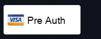 The Pre Auth button on a customer record
