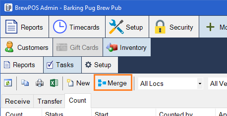 Merge, beside New