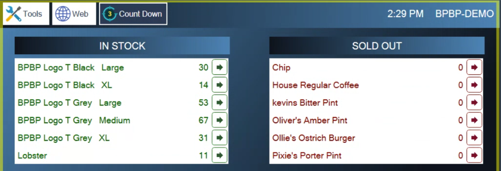 Count Down with Oliver's Amber Pint now listed under SOLD OUT