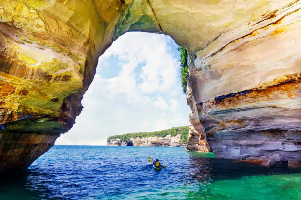 Pictured Rocks Cliffs