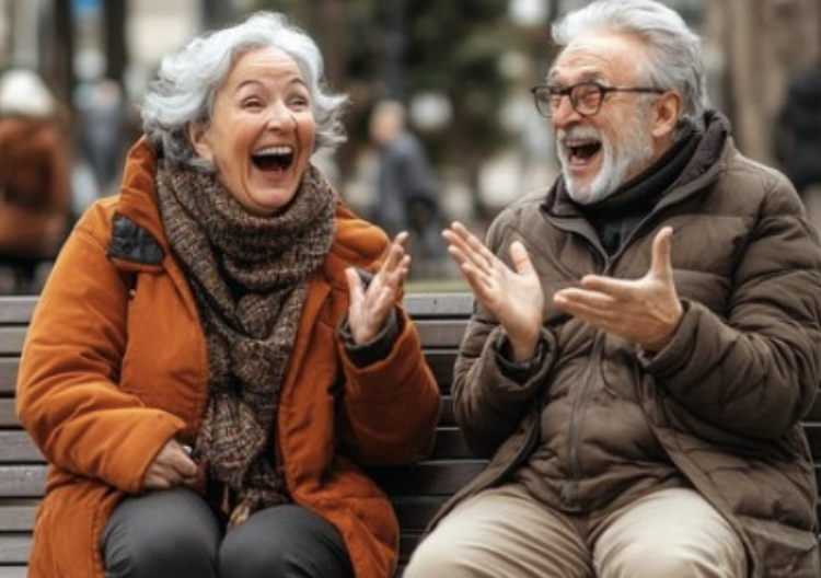 Couple holding hands in restored love