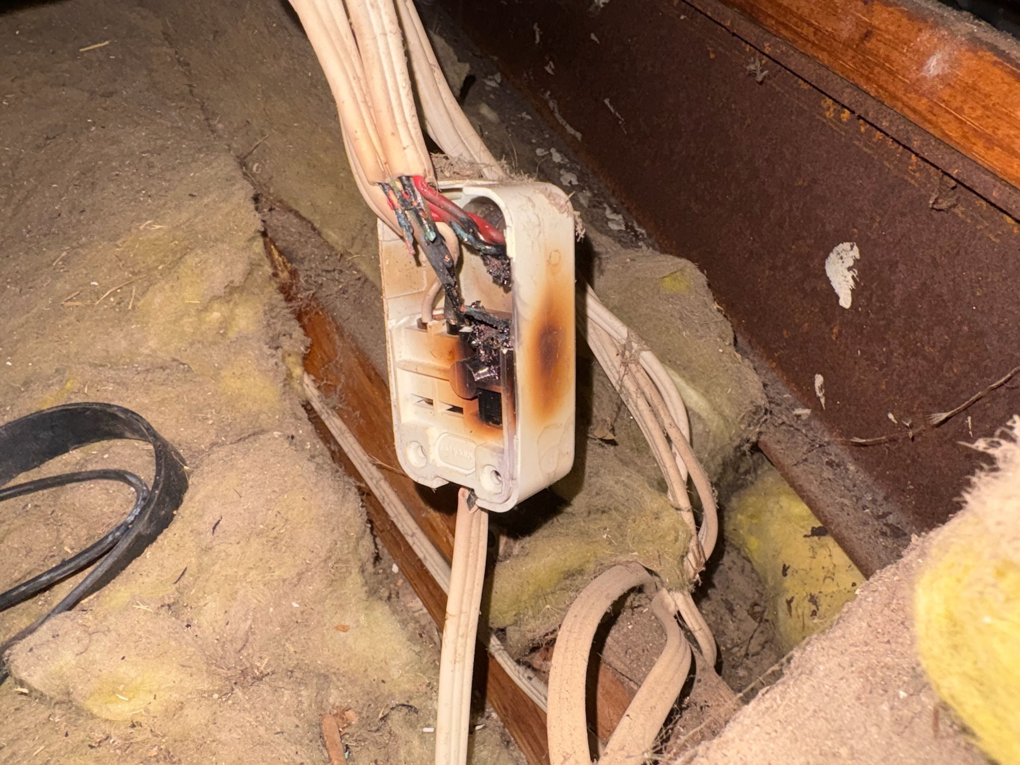 Electrical hazard repair, Perth home