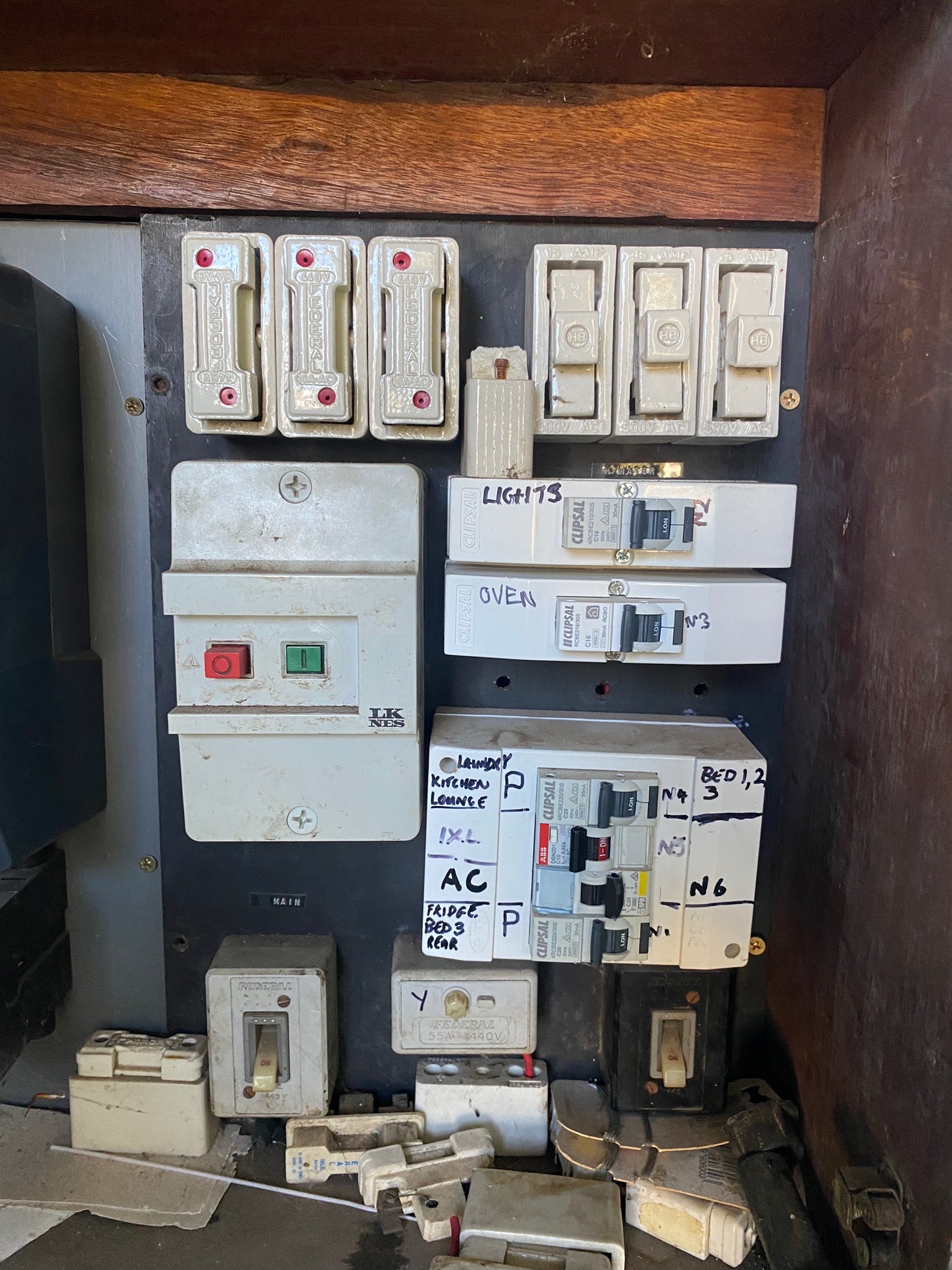 Electrical fault repair, Perth home