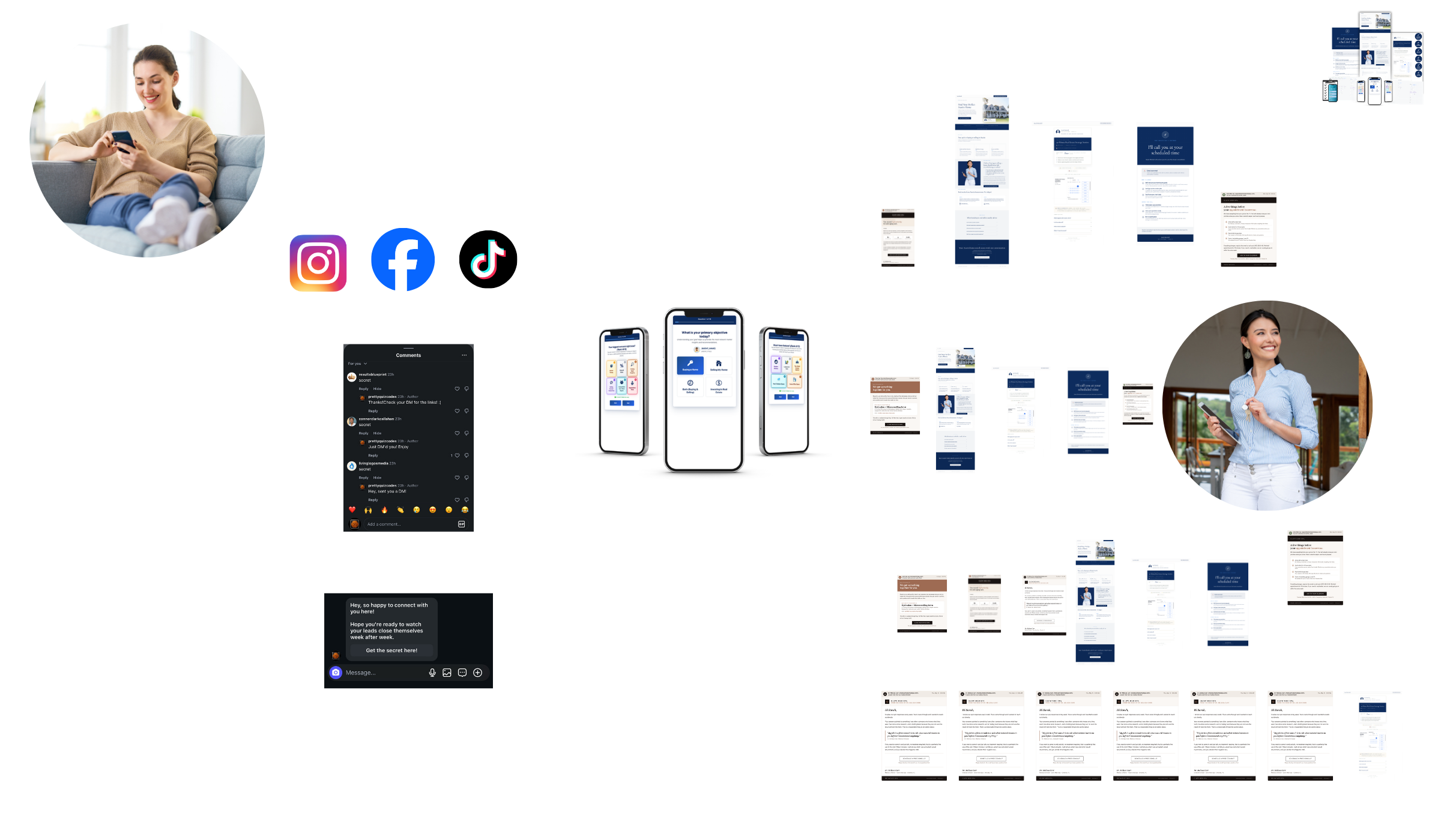How the realtor lead system works