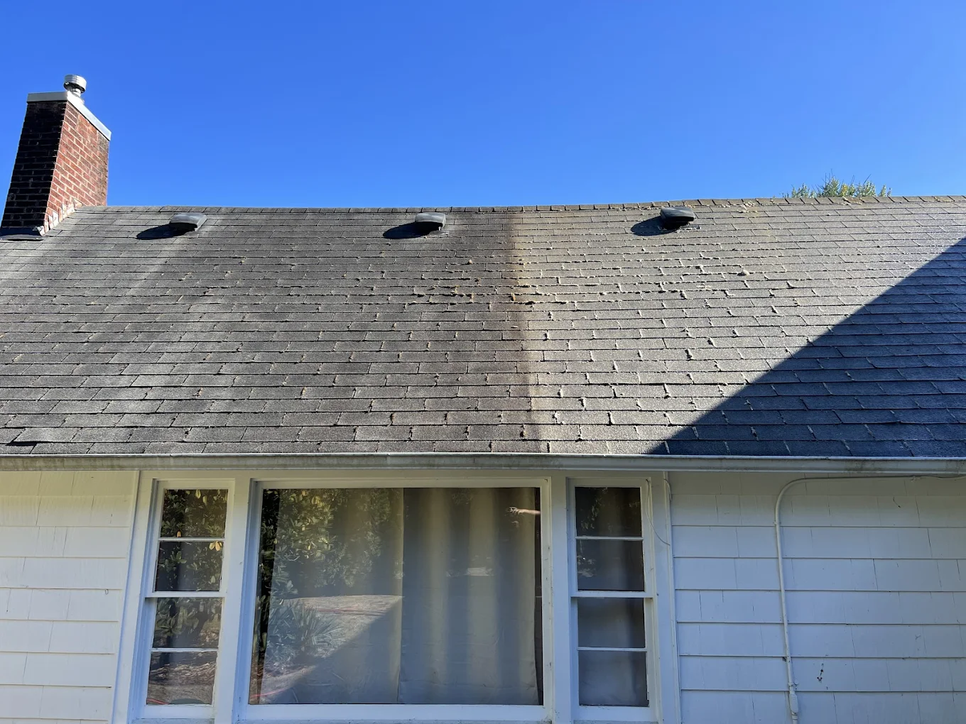 Little Rock Washington roof cleaning moss removal